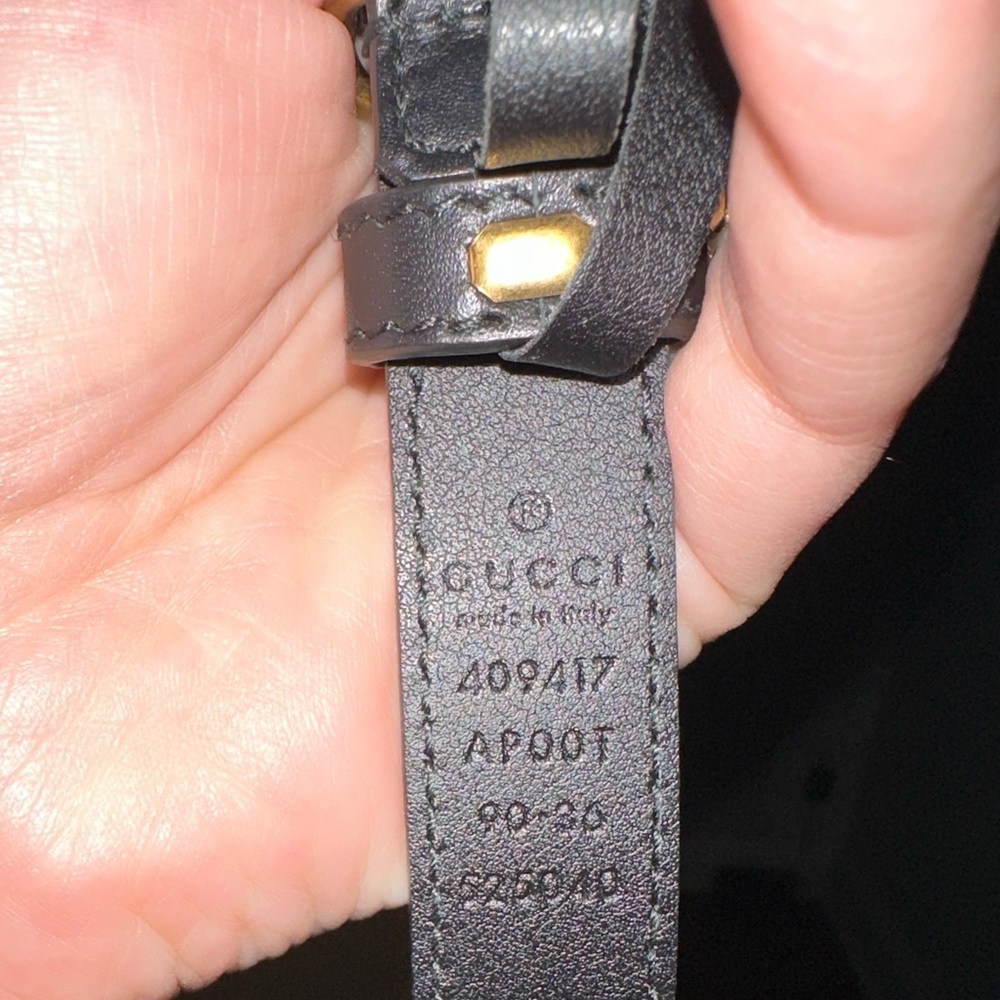 Authentic Gucci Belt Women’s .5” - Picture 4 of 10